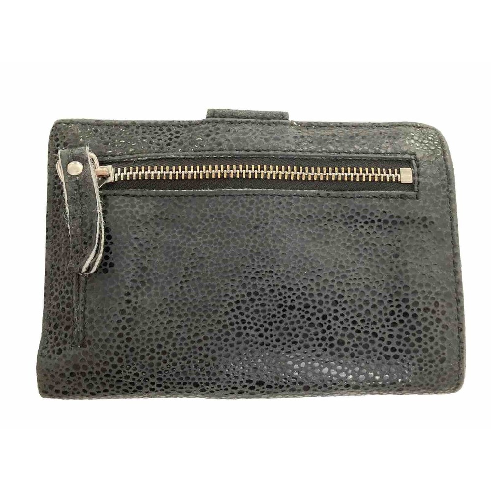 Tusk Genuine Leather Bifold Snap Wallet Zip Pocket Credit Card Organizer - Picture 9 of 10
